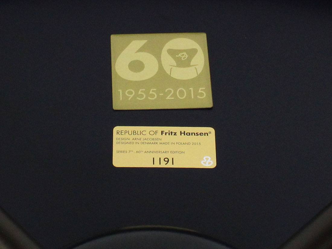Fritz Hansen Vlinderstoel 3107 60 jaar Arne Jacobsen 9