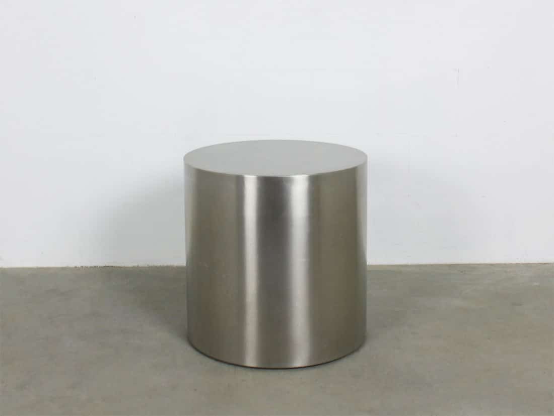 Aluminium cylinder bijzettafel_3