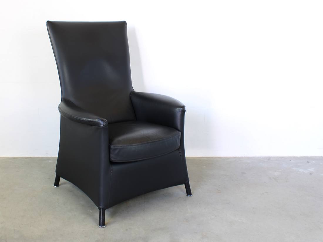 Wittmann Paolo Piva fauteuil zwart 1