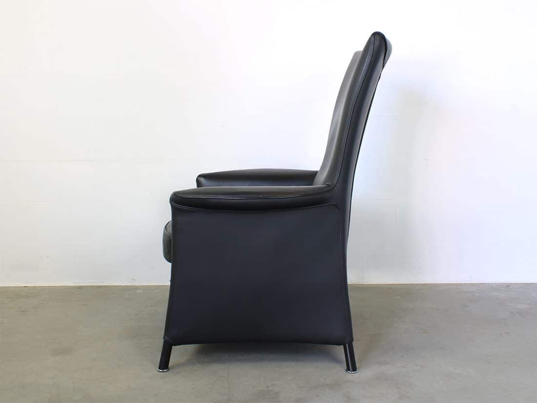 Wittmann Paolo Piva fauteuil zwart 4