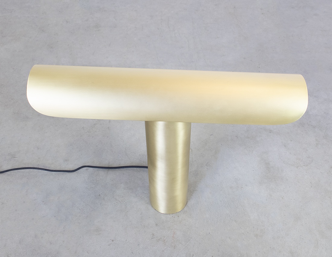 Frama T-lamp brushed brass 4