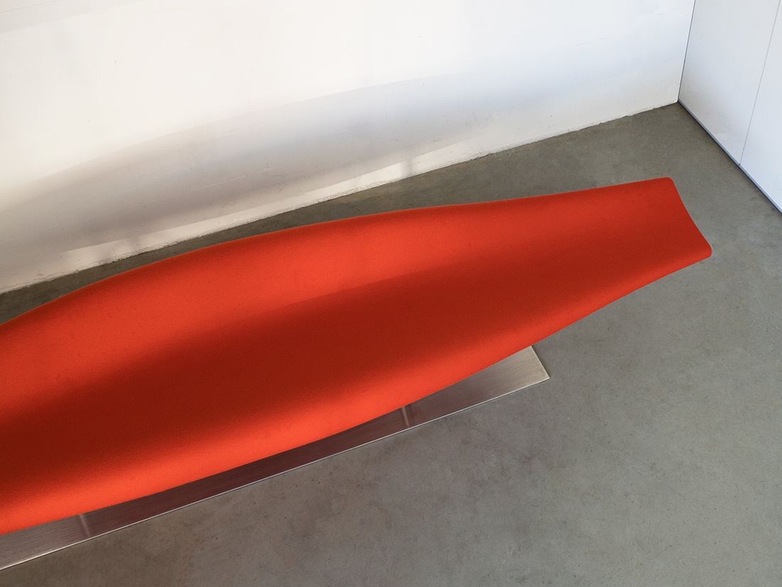 Cappellini inout sofa Jean-Marie Massaud oranje 4