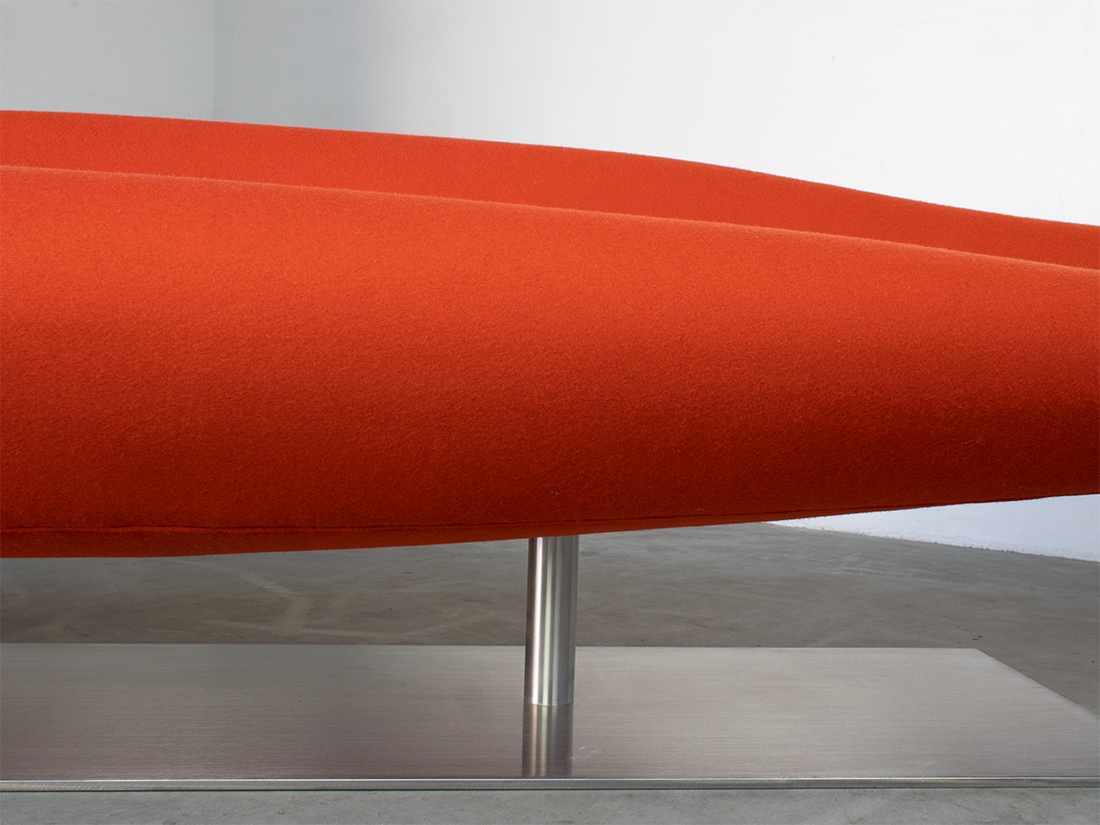 Cappellini inout sofa Jean-Marie Massaud oranje 6