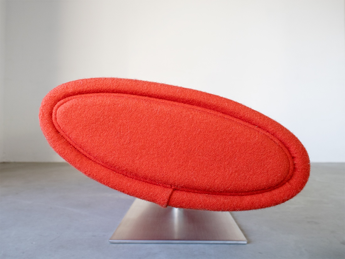 Cappellini inout sofa Jean-Marie Massaud oranje 8