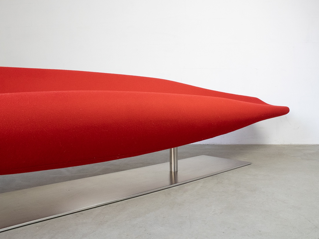 Cappellini inout sofa Jean-Marie Massaud rood 5