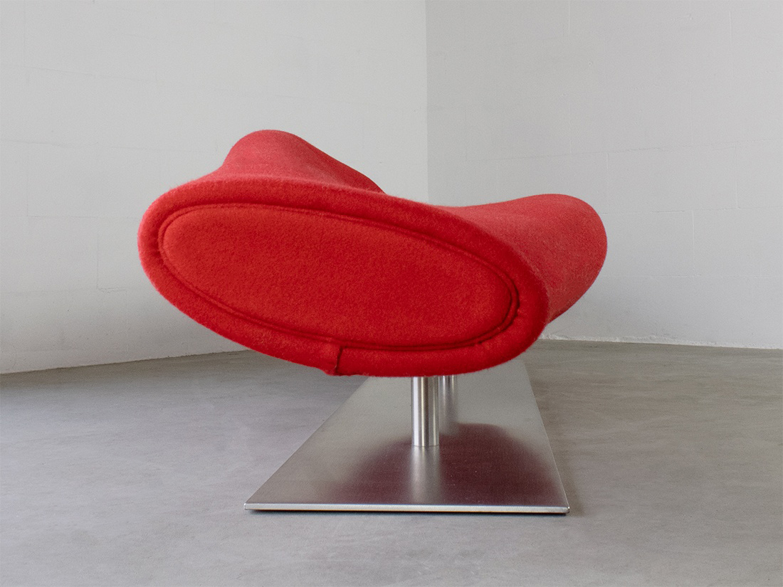 Cappellini inout sofa Jean-Marie Massaud rood 6