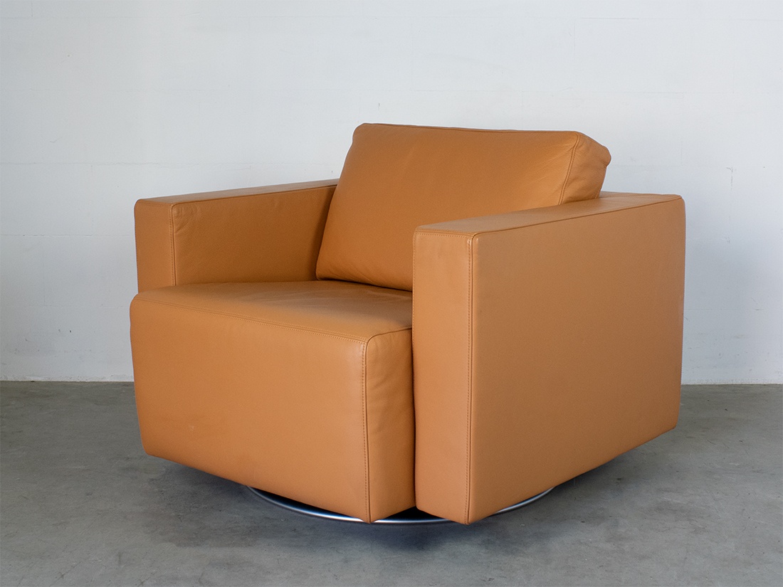 Walter Knoll draaistoel camel 1