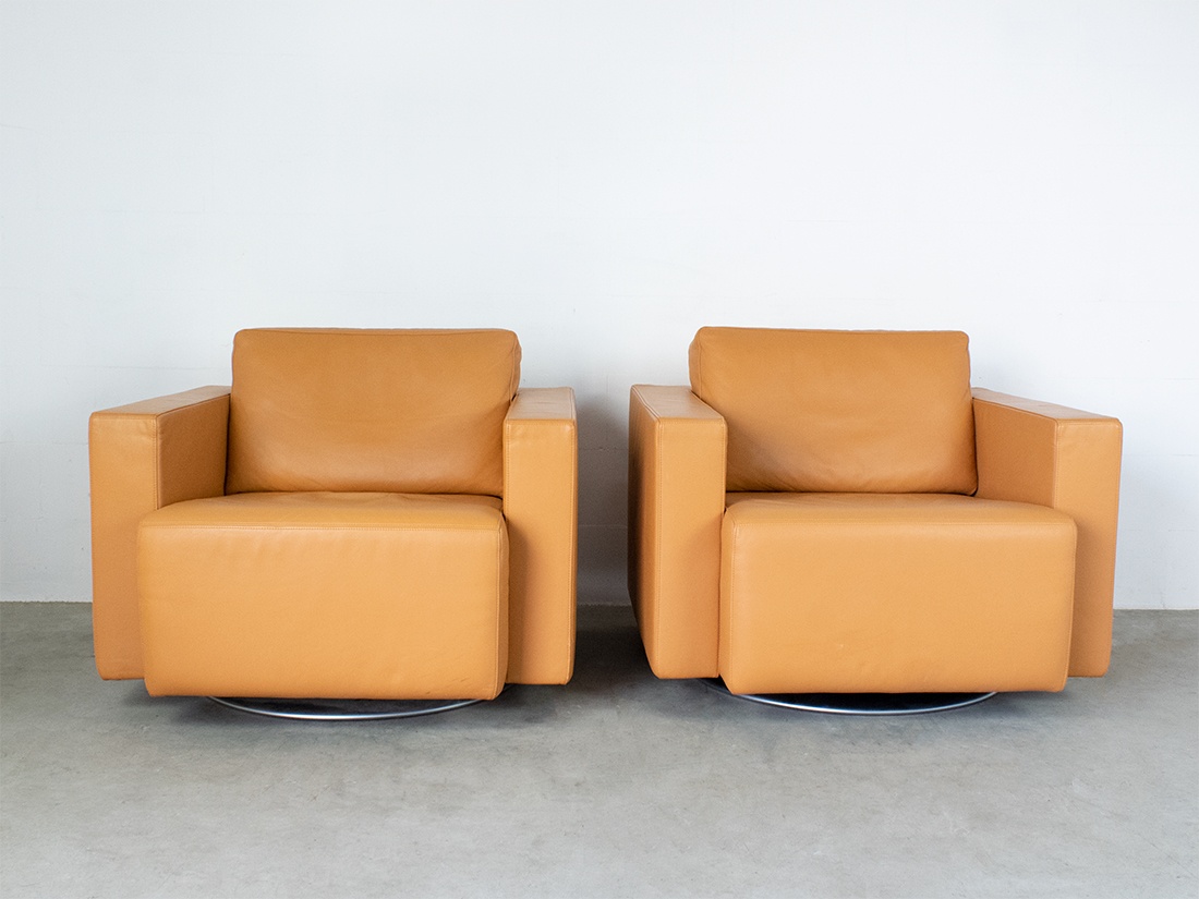 Walter Knoll draaistoel camel 9