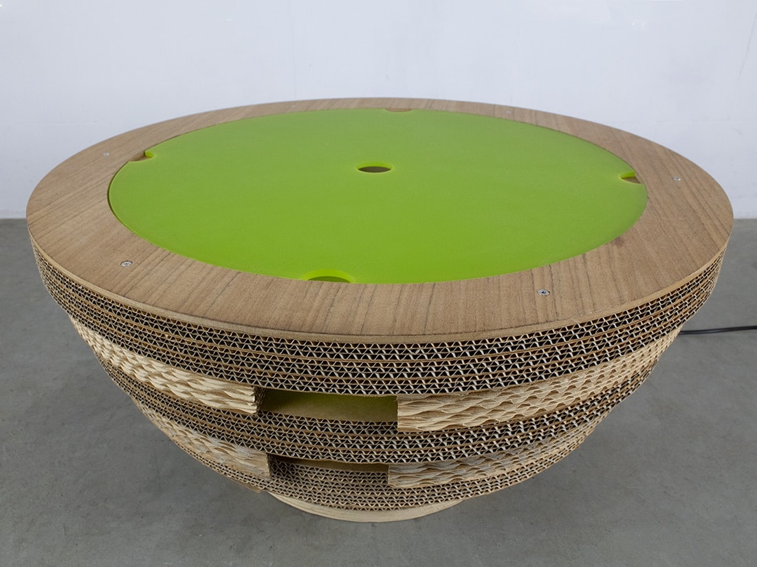 Collezione Ecodesign Tappo Salontafel met LED Giorgio Caporas 7