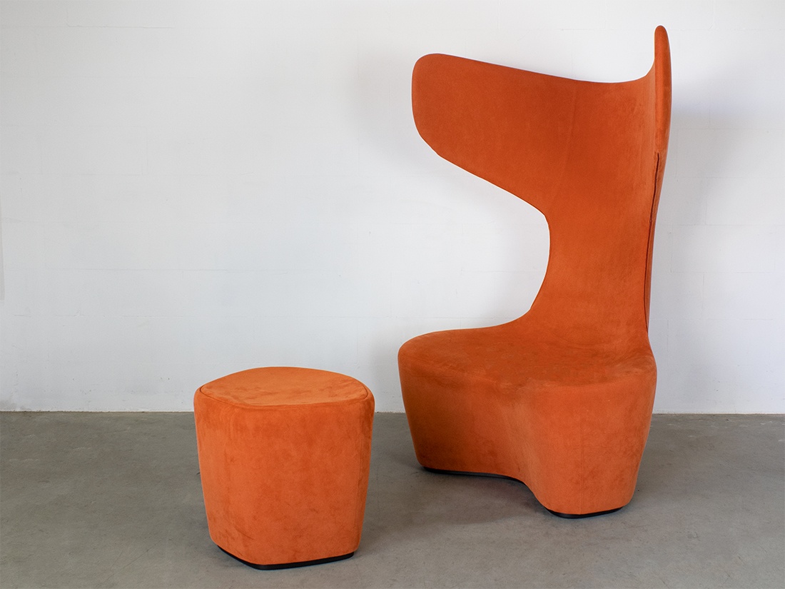 Cappellini Drum Mac Stopa orange 2