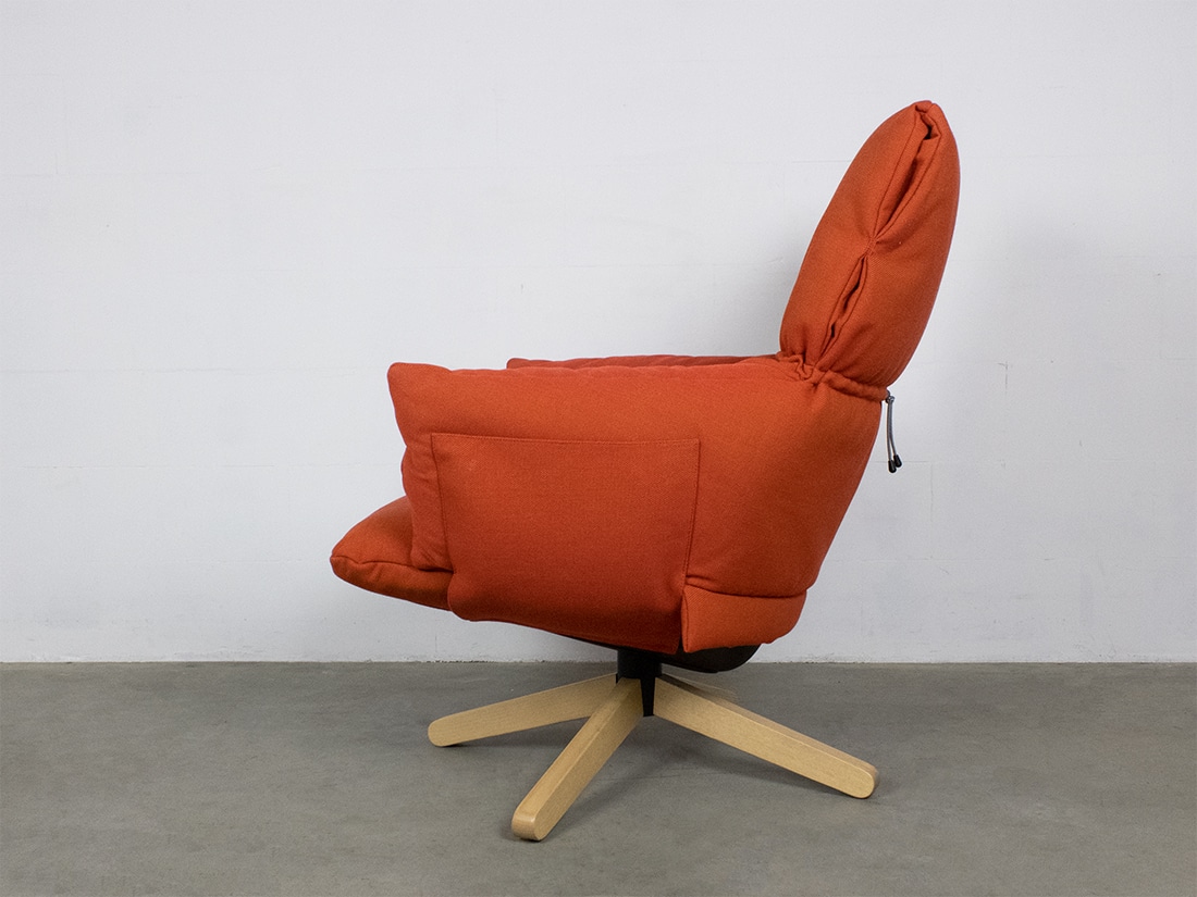 Cappellini Lud'o lounge chair Patricia Urquiola oranje 3