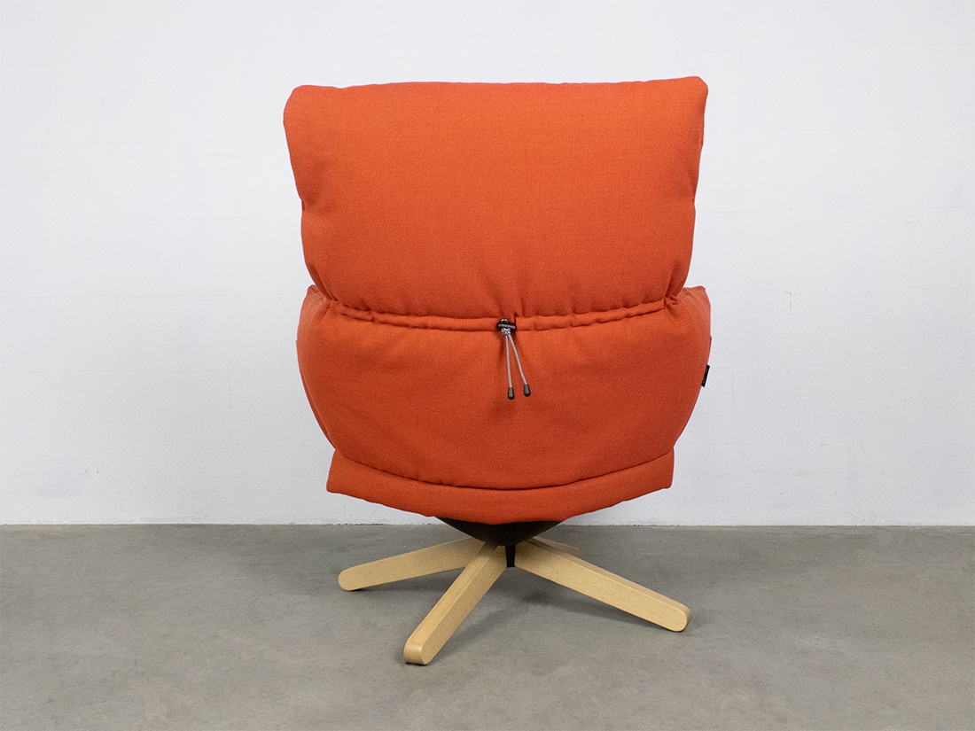 Cappellini Lud'o lounge chair Patricia Urquiola oranje 4