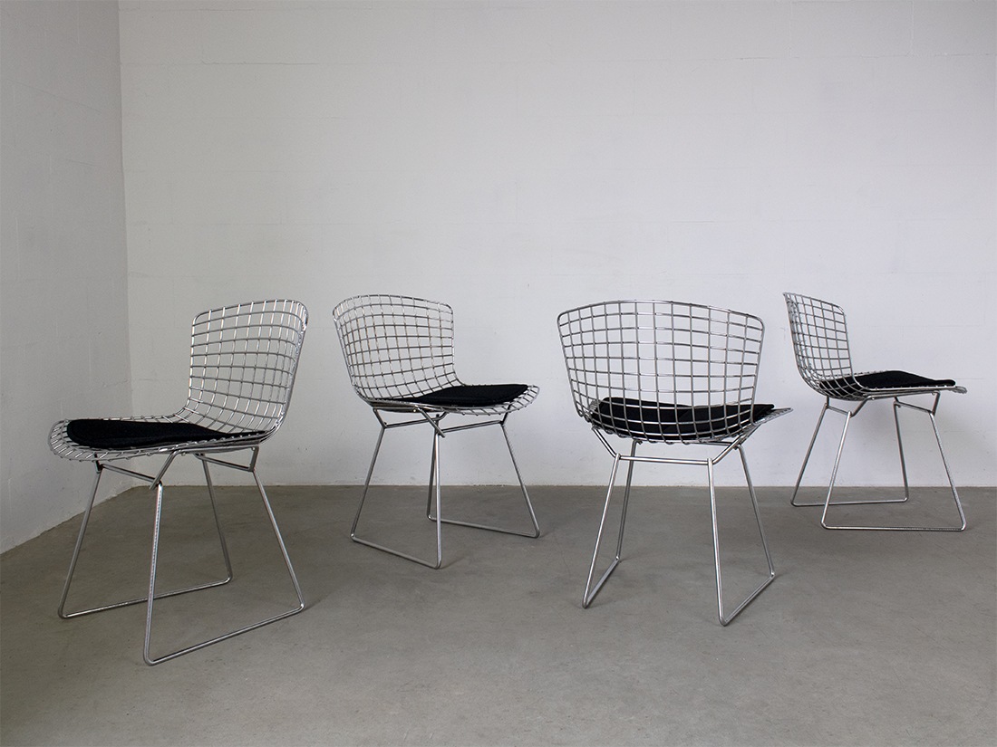 Knoll draadstoel bertoia 1