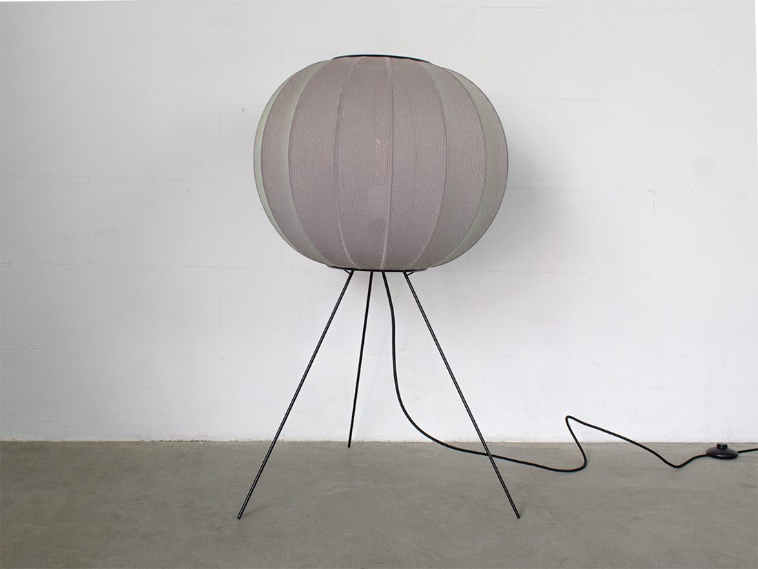 Made By Hand knit KW60 floor lamp Iskos Berlin 2