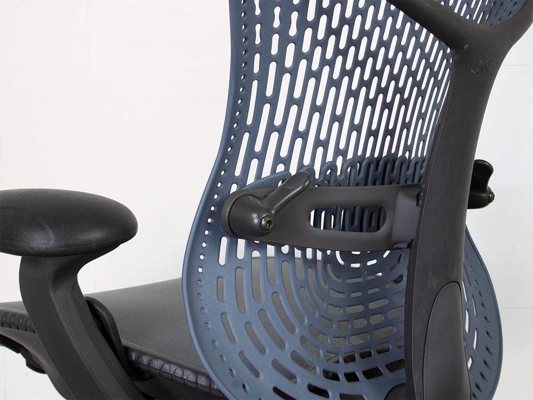 Herman Miller Mirra 1 bureaustoel Grijs Antraciet 7