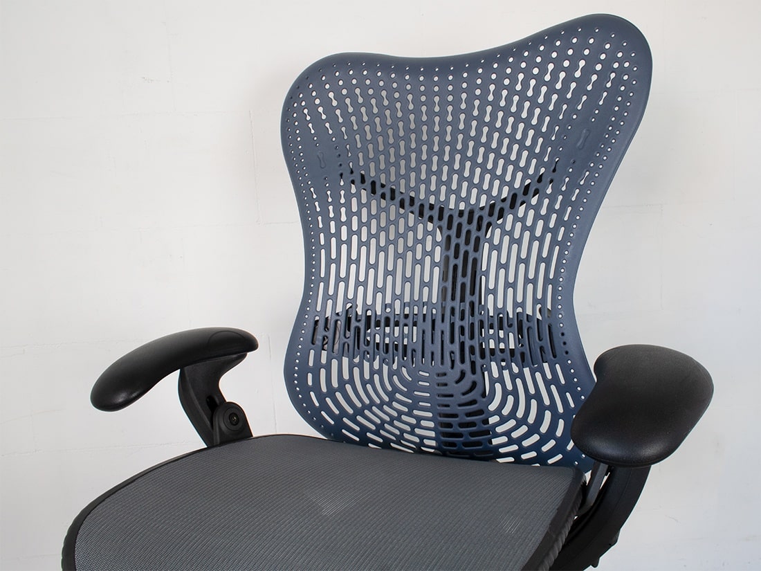 Herman Miller Mirra 1 bureaustoel Grijs Antraciet 8
