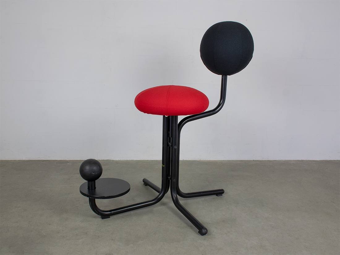 Globe Concept Globe 2 Peter Opsvik rood zwart 1