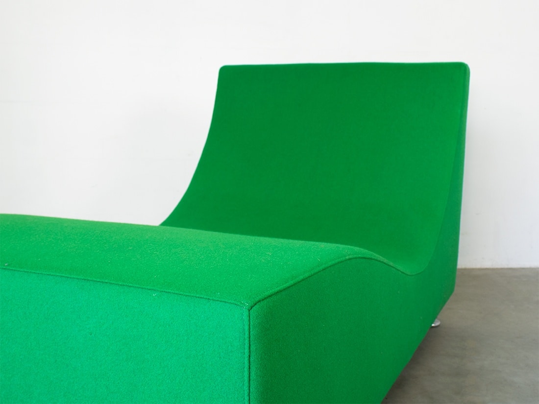 Cappellini Three Sofa Jasper Morrison Green 5