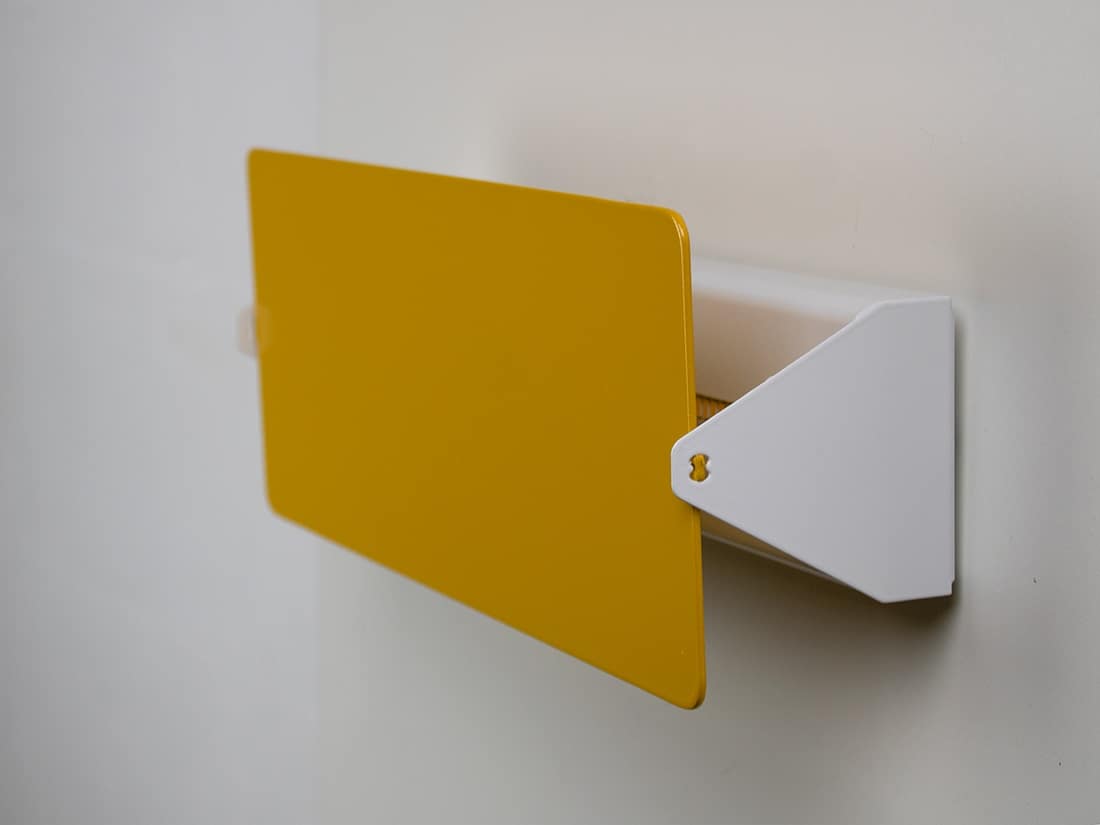 Nemo Applique a volet Pivotant yellow Charlotte Perriand 1