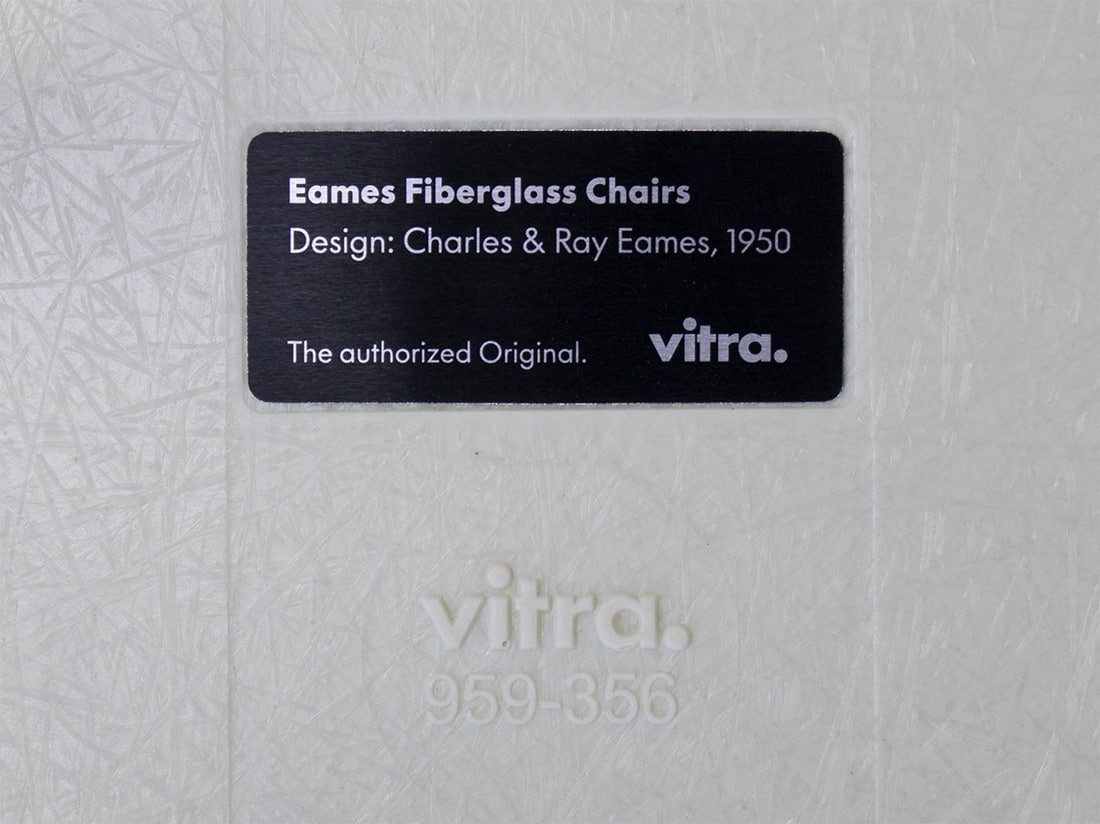 Eames DSR draadonderstel parchment 10