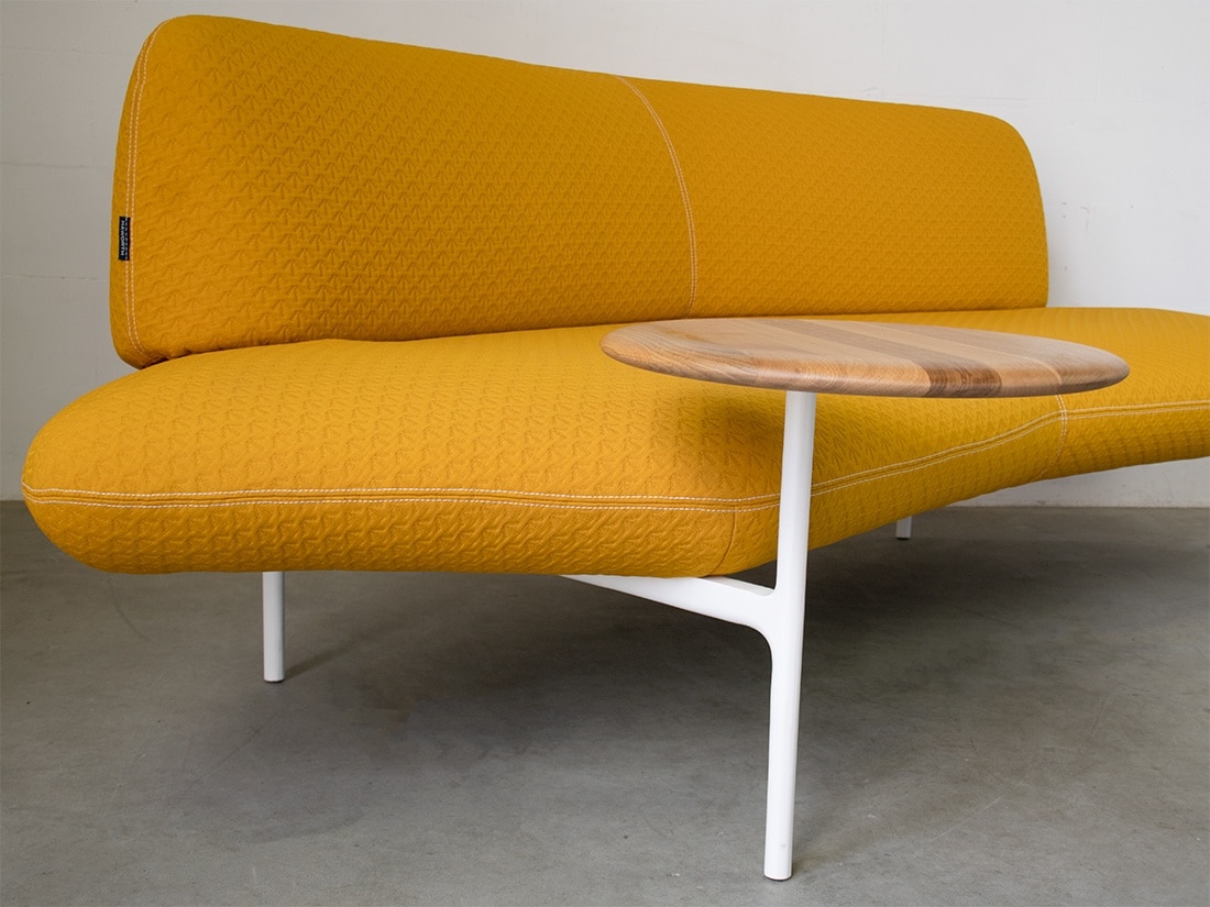 Haworth Openest Feather Sofa Patricia Urquiola geel 7
