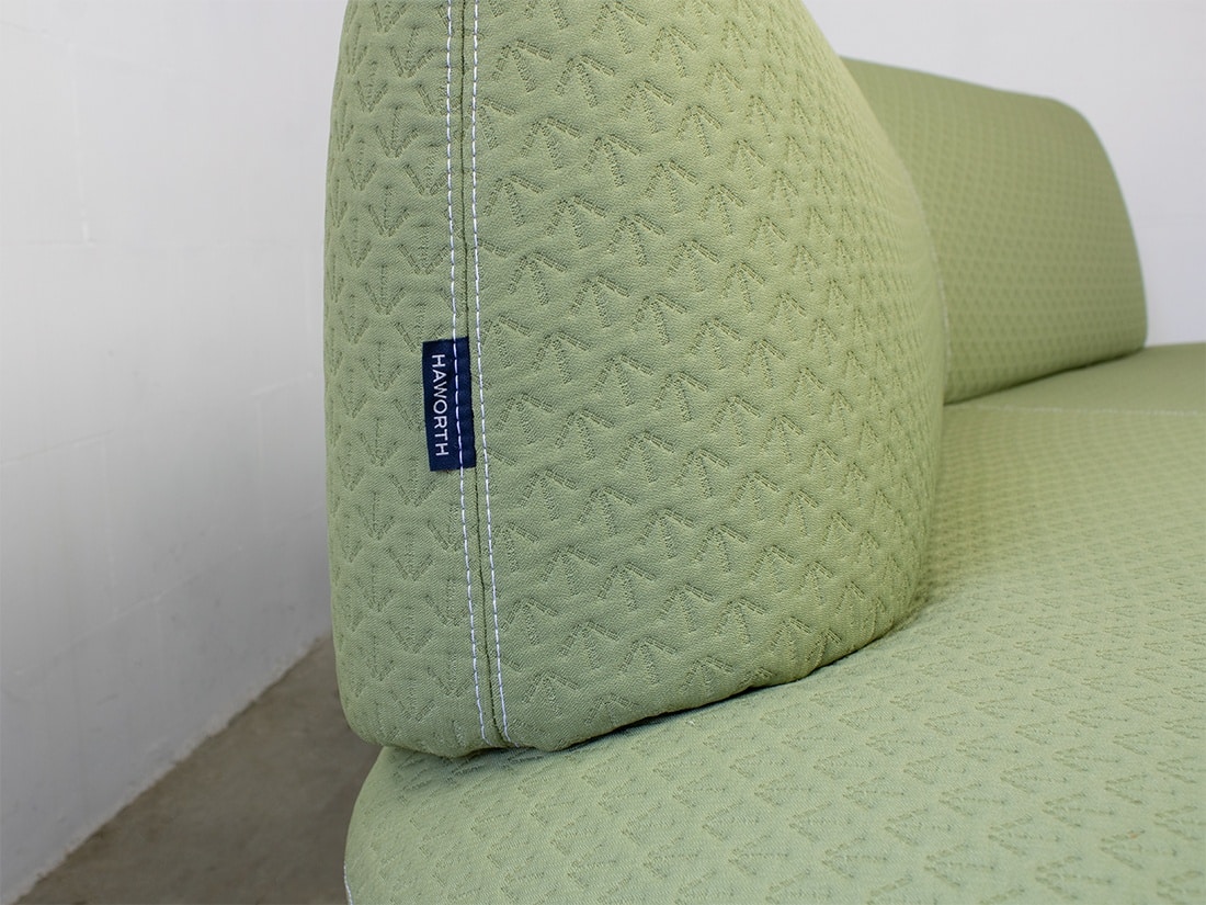 Haworth Openest Feather Sofa Patricia Urquiola groen 4