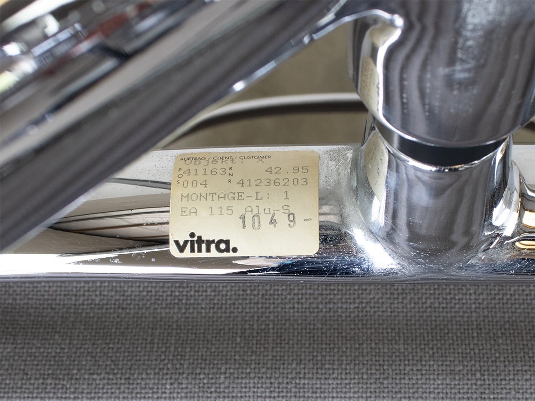 Eames EA 115 Vitra hopsak grijs 9