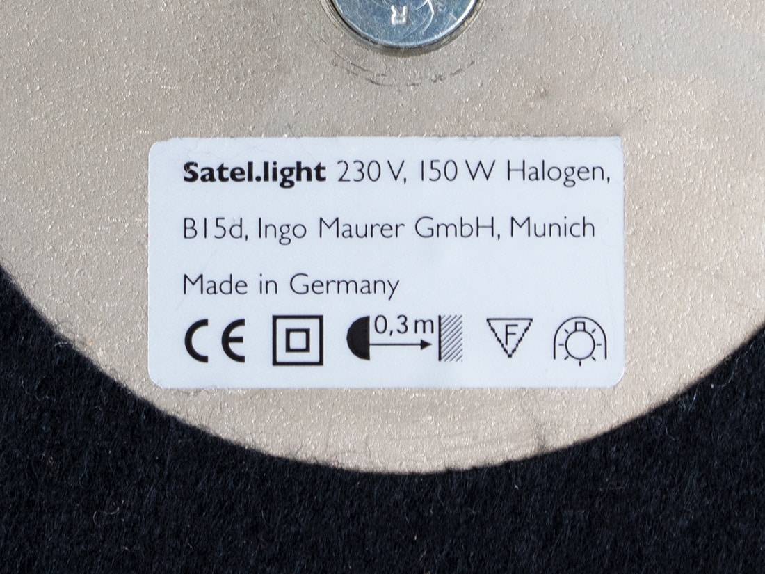 Satel light Ingo Maurer 10