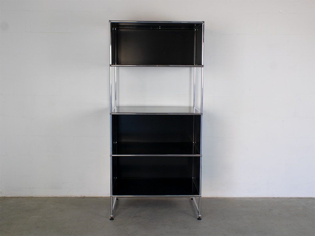 USM kast 1x4 zwart 2