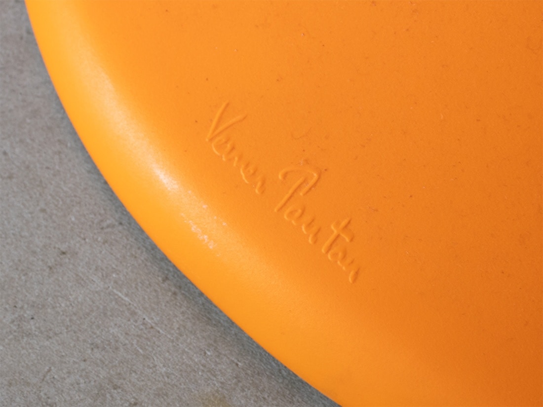 Vitra Panton chair Oranje 4x 8