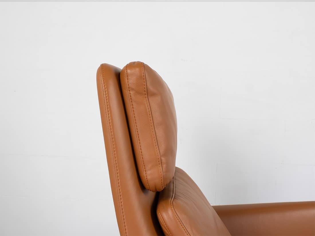Vitra Grand Relax fauteuil cognac 4a