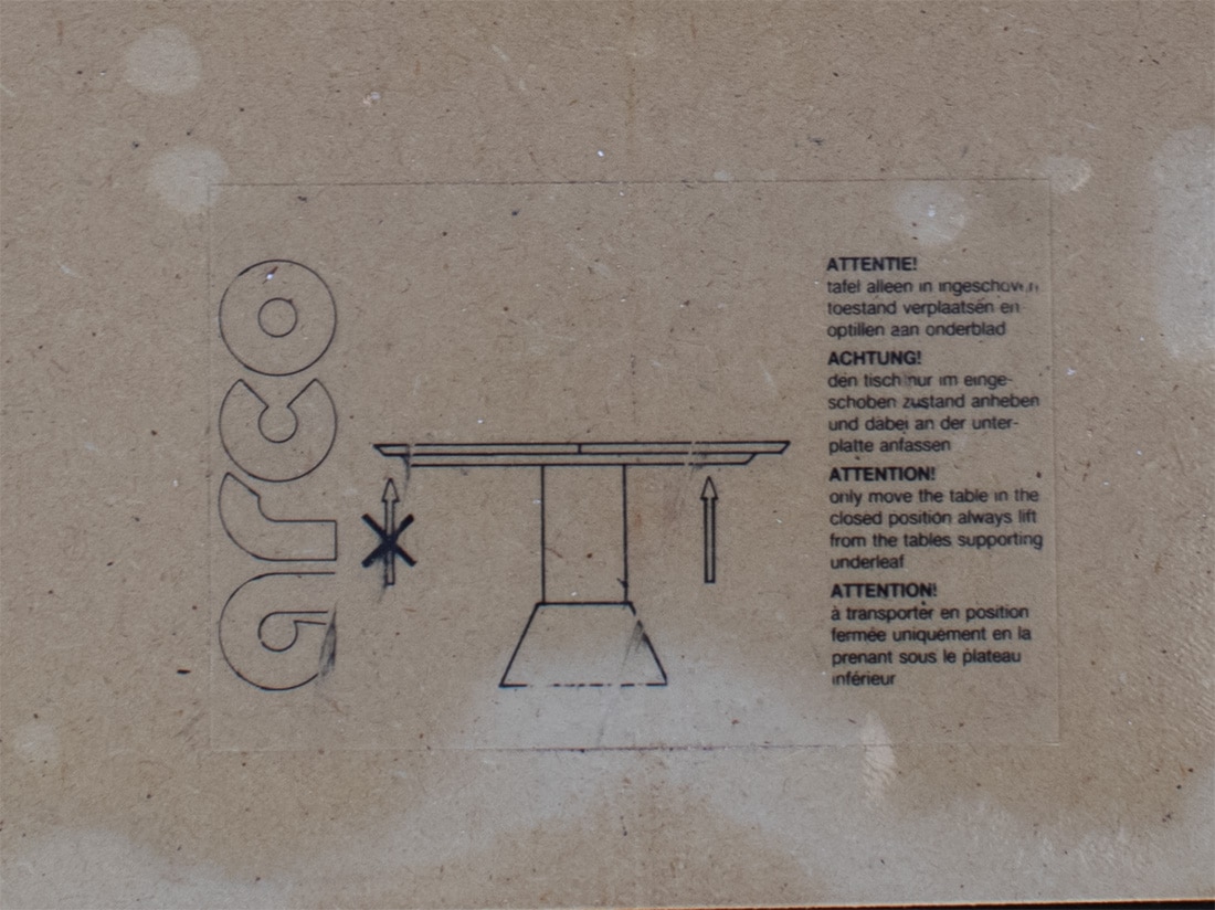 Arco Balance tafel uitschuifbaar 9